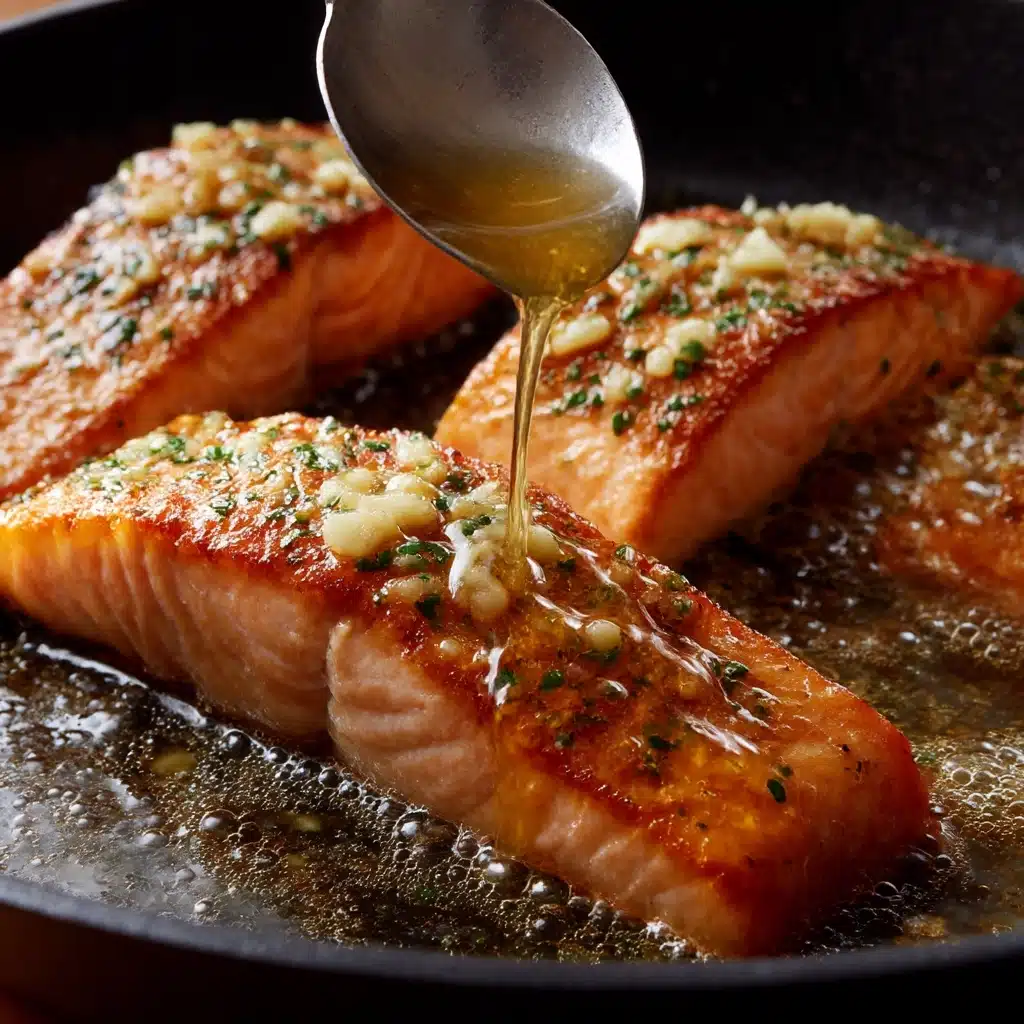 Garlic Butter Salmon Recipe - Recipe Image