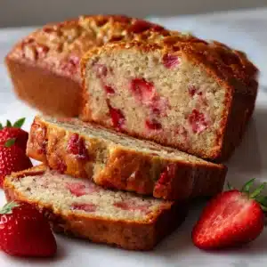 Strawberry Banana Bread Recipe