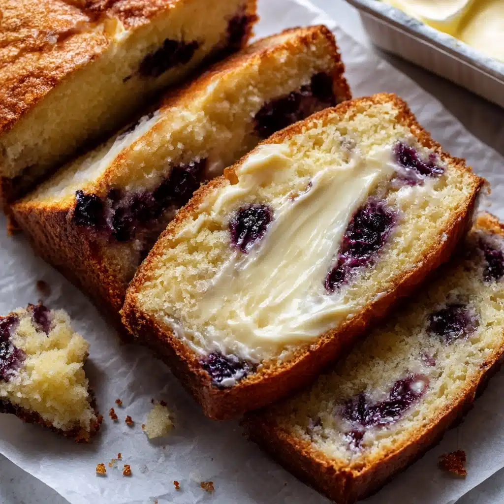 Springy Blueberry Lemon Bread Recipe - Recipe Image