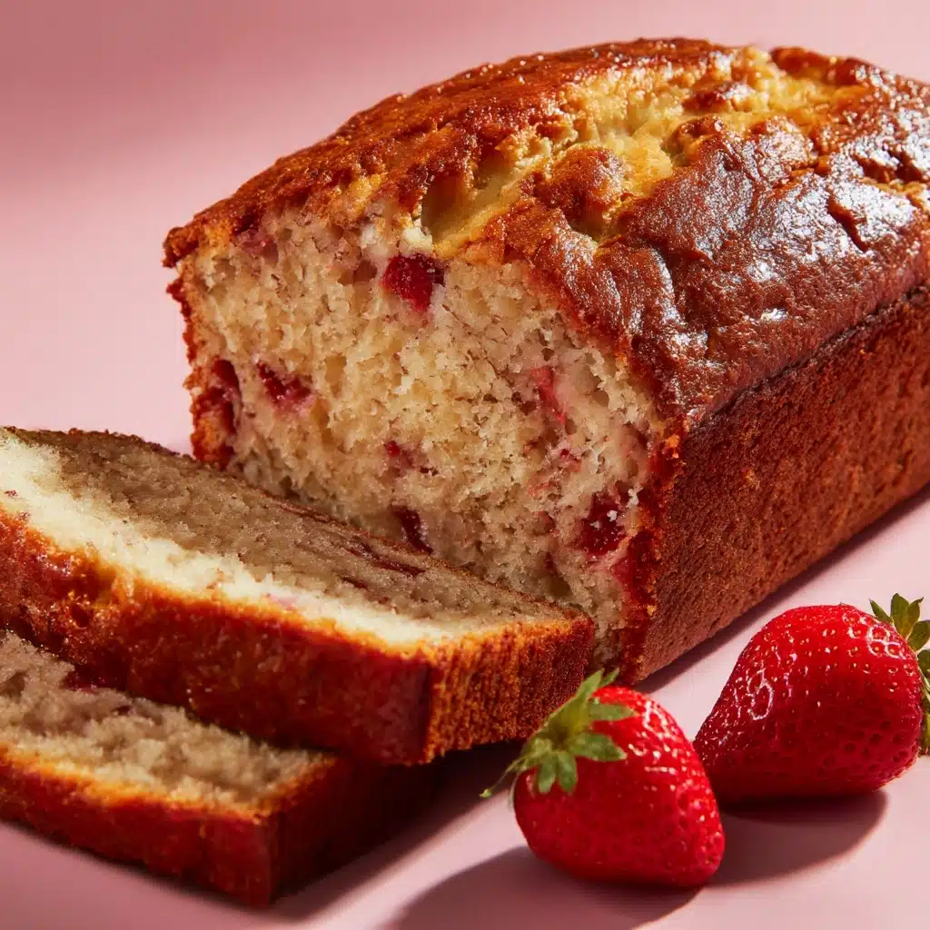 Strawberry Banana Bread Recipe - Recipe Image