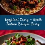 Eggplant Curry – South Indian Brinjal Curry Recipe