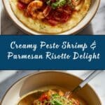 Pesto Shrimp and Parmesan Risotto Recipe