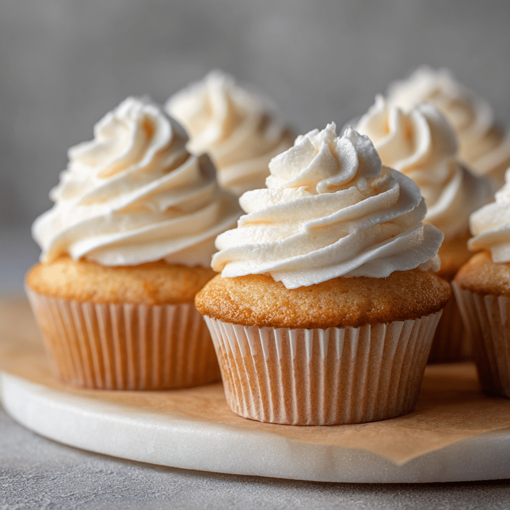 Small Batch Vanilla Cupcakes