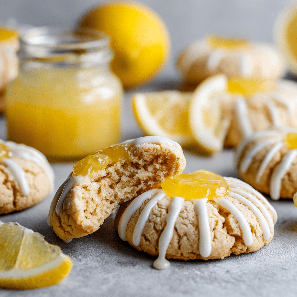 Lemon Thumbprint Cookies