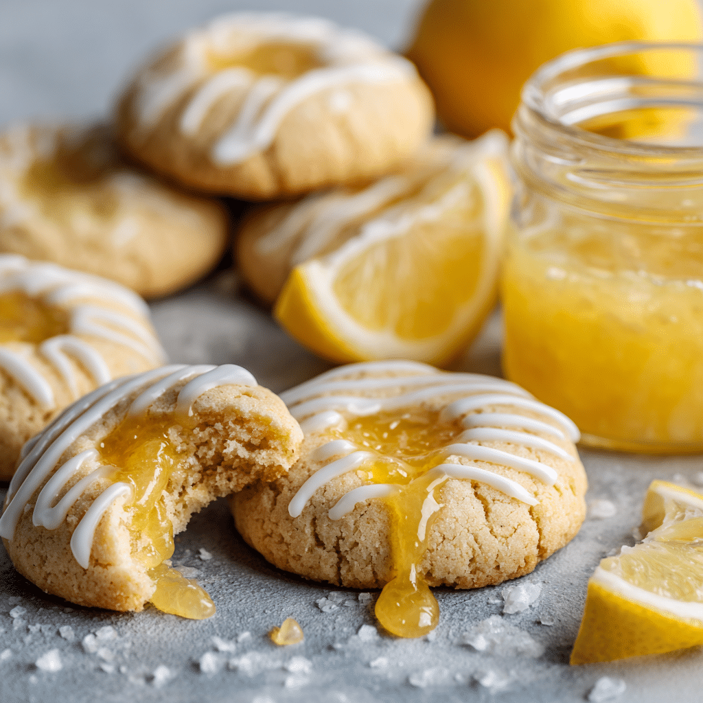 Lemon Thumbprint Cookies