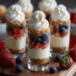 No Bake Mini Cheesecake Parfaits