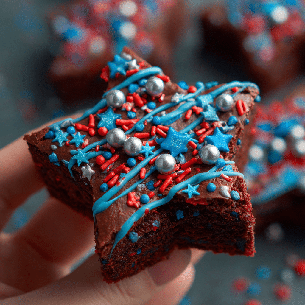 Star-Spangled Brownies