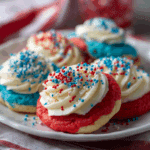 Patriotic Jello Cookies