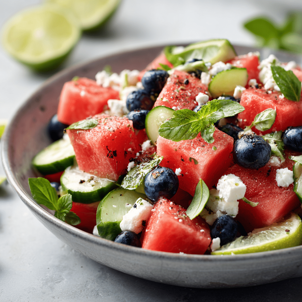 Watermelon Feta Salad