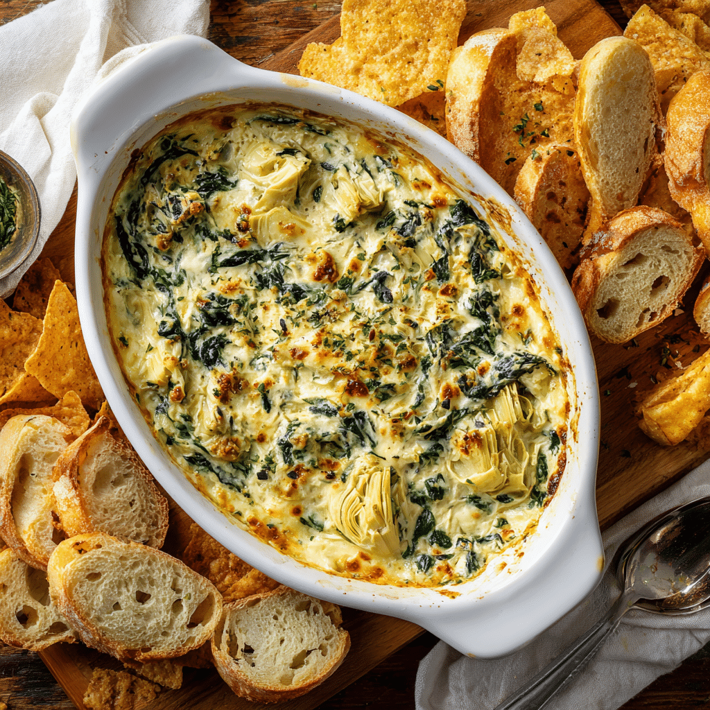 Spinach and Artichoke Dip Recipe
