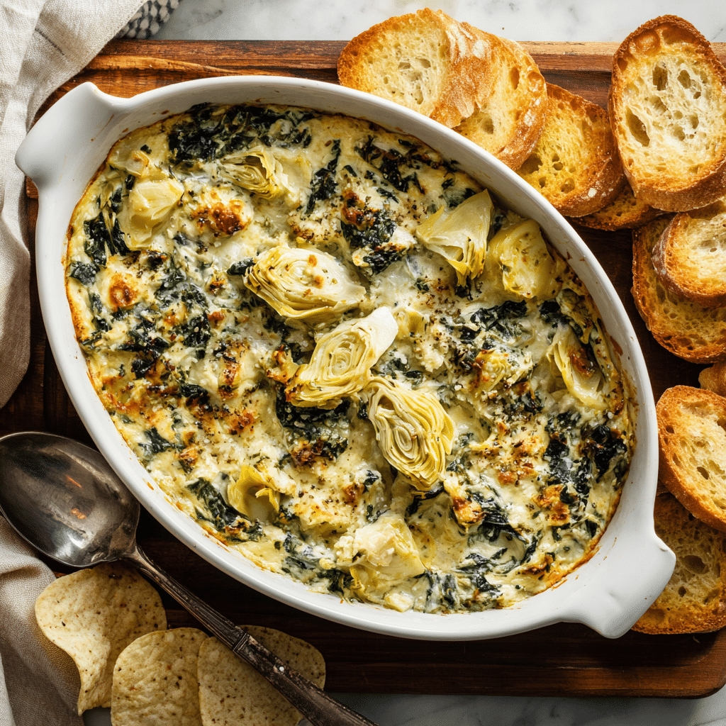 Spinach and Artichoke Dip Recipe