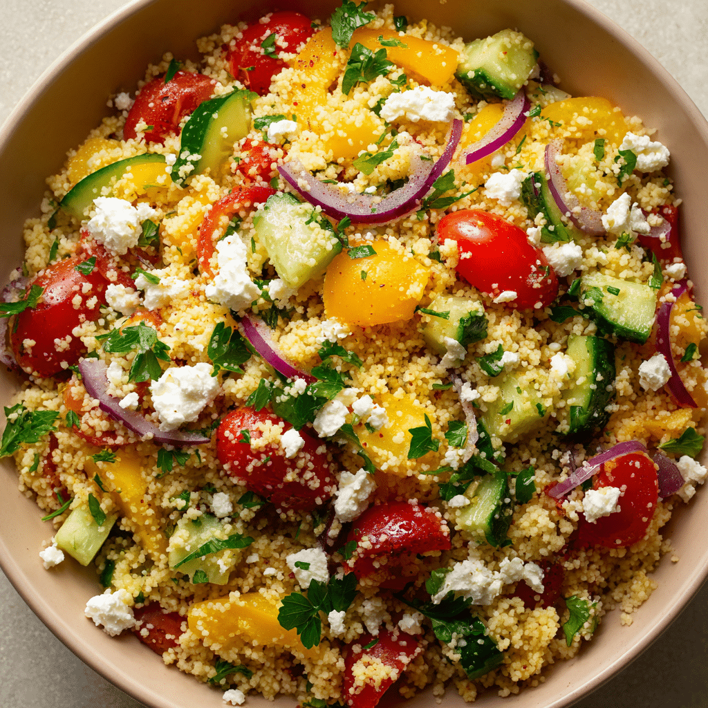 Mediterranean Couscous Salad