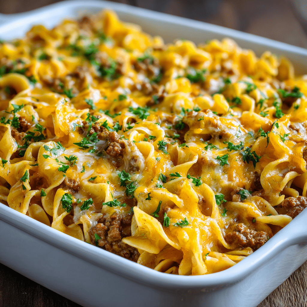 Beef Noodle Casserole