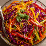 Asian Slaw with Sesame Dressing