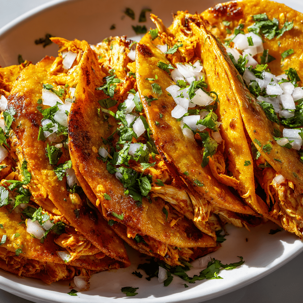 Chicken Birria Tacos