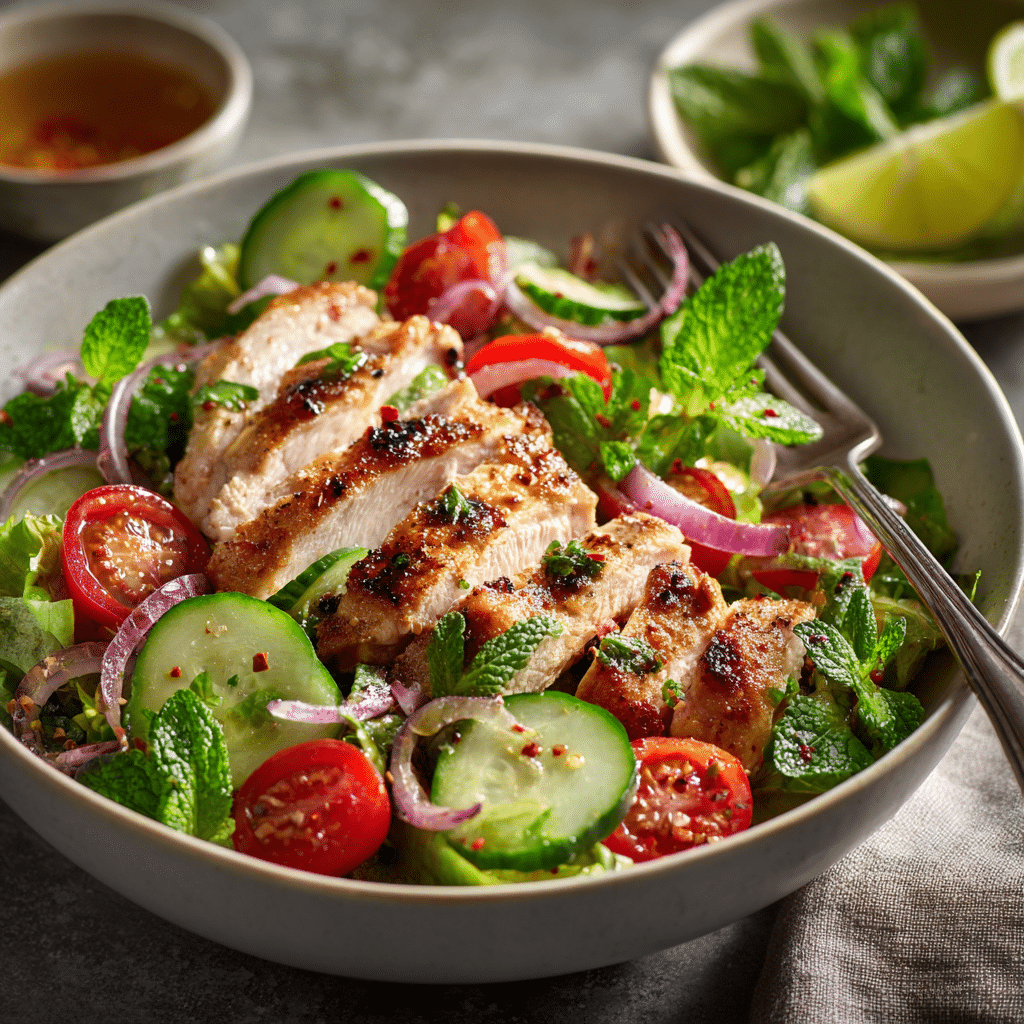 Thai Lemongrass Chicken Salad