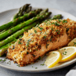 Pesto Crusted Salmon