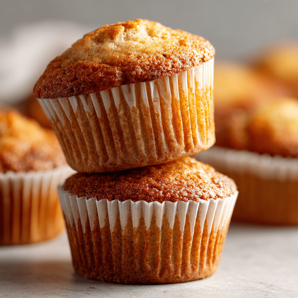 Easy Applesauce Muffins {With Cinnamon}