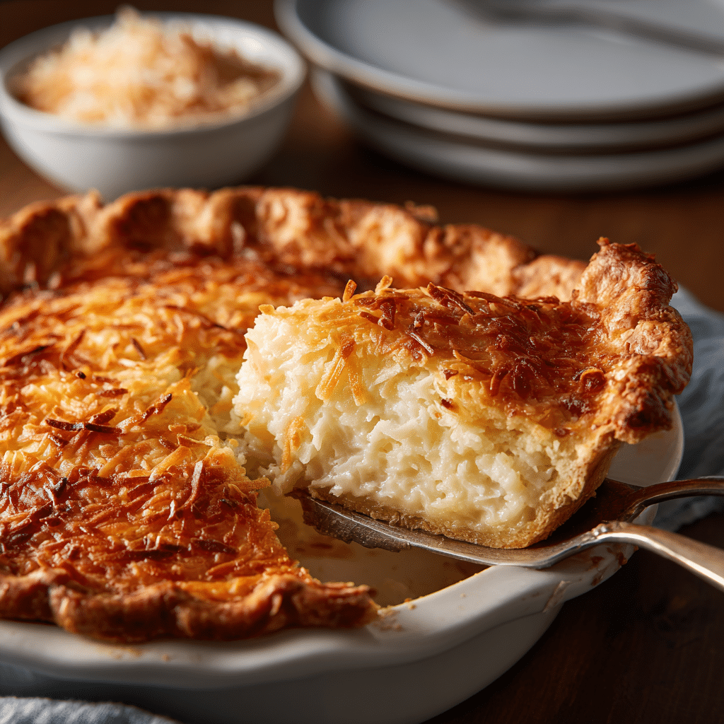 Coconut Custard Pie