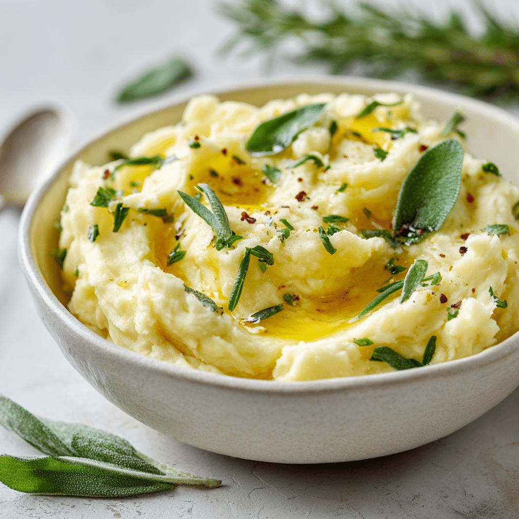 Mashed Potatoes with Cheese