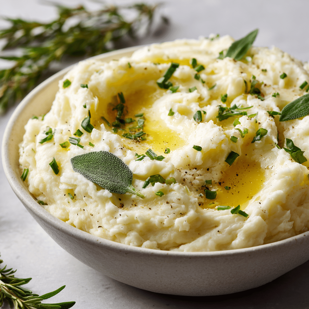 Mashed Potatoes with Cheese
