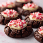 Peppermint Kiss Cookies