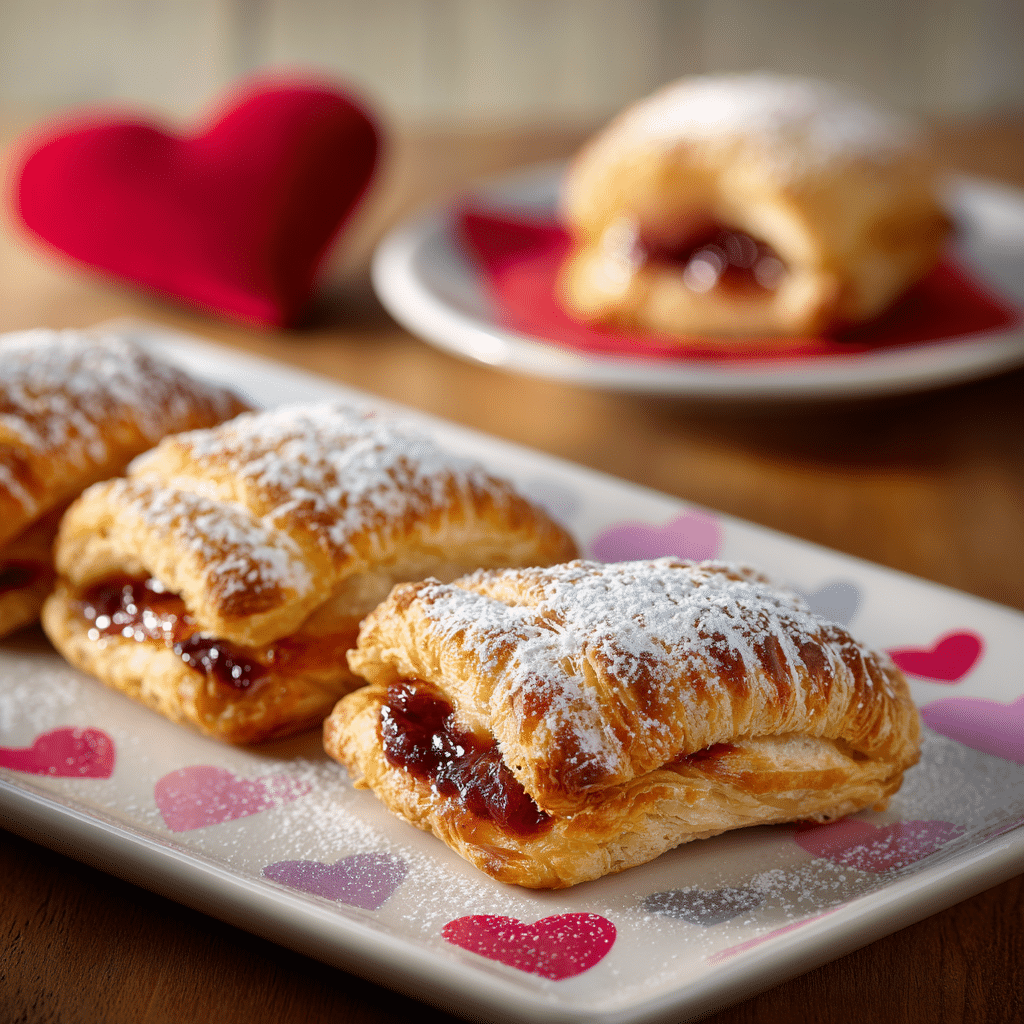 Vegan Love Letter Pastries