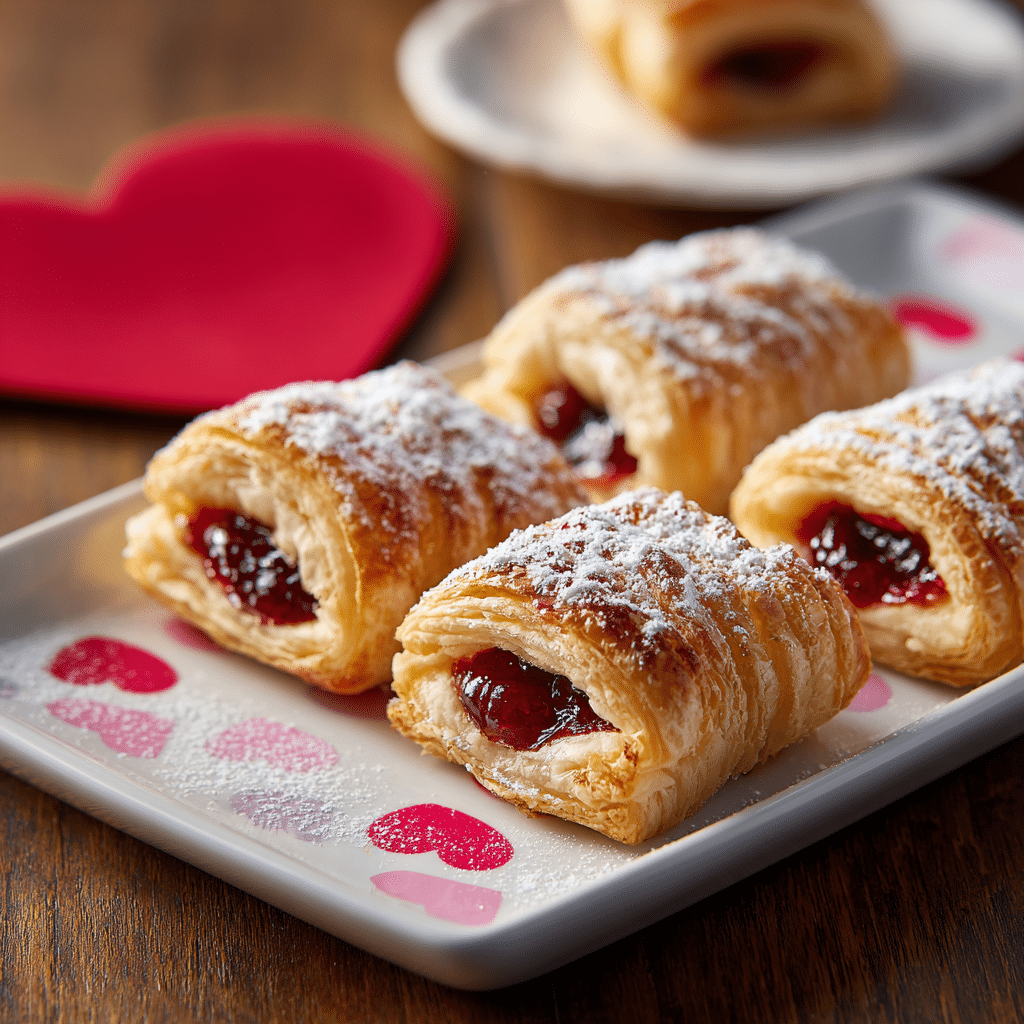 Vegan Love Letter Pastries