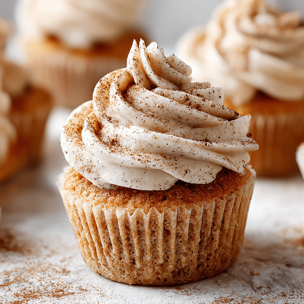Churro Cupcakes