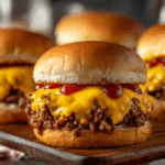 Chopped Cheeseburger Sliders