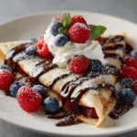 Easy Chocolate Crepes