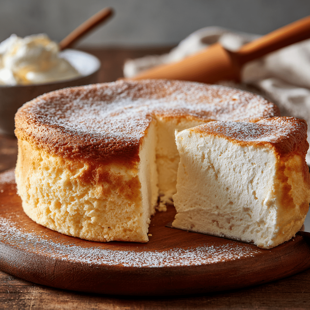 Light & Fluffy Yogurt Cloud Cake
