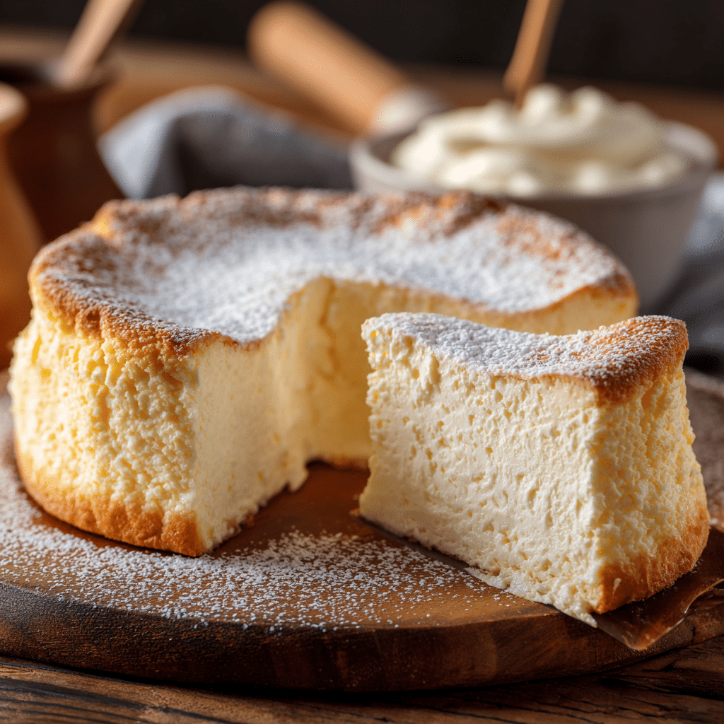 Light & Fluffy Yogurt Cloud Cake