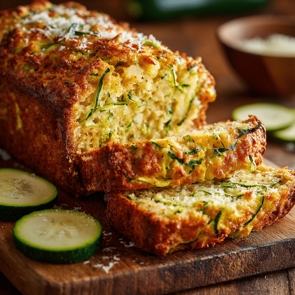 Zucchini Cheese Bread