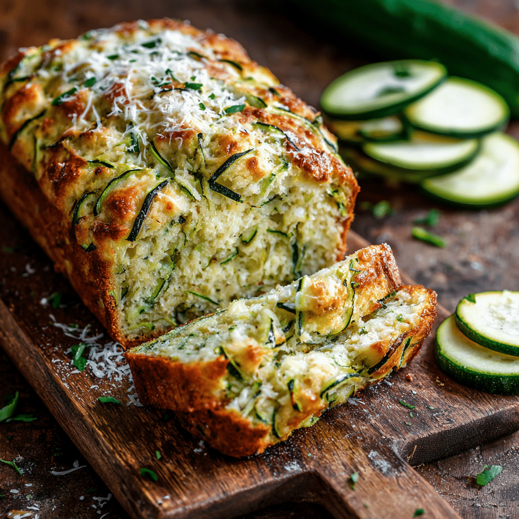 Zucchini Cheese Bread