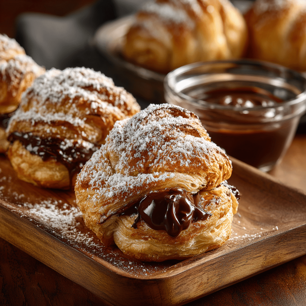 Nutella Puff Pastries