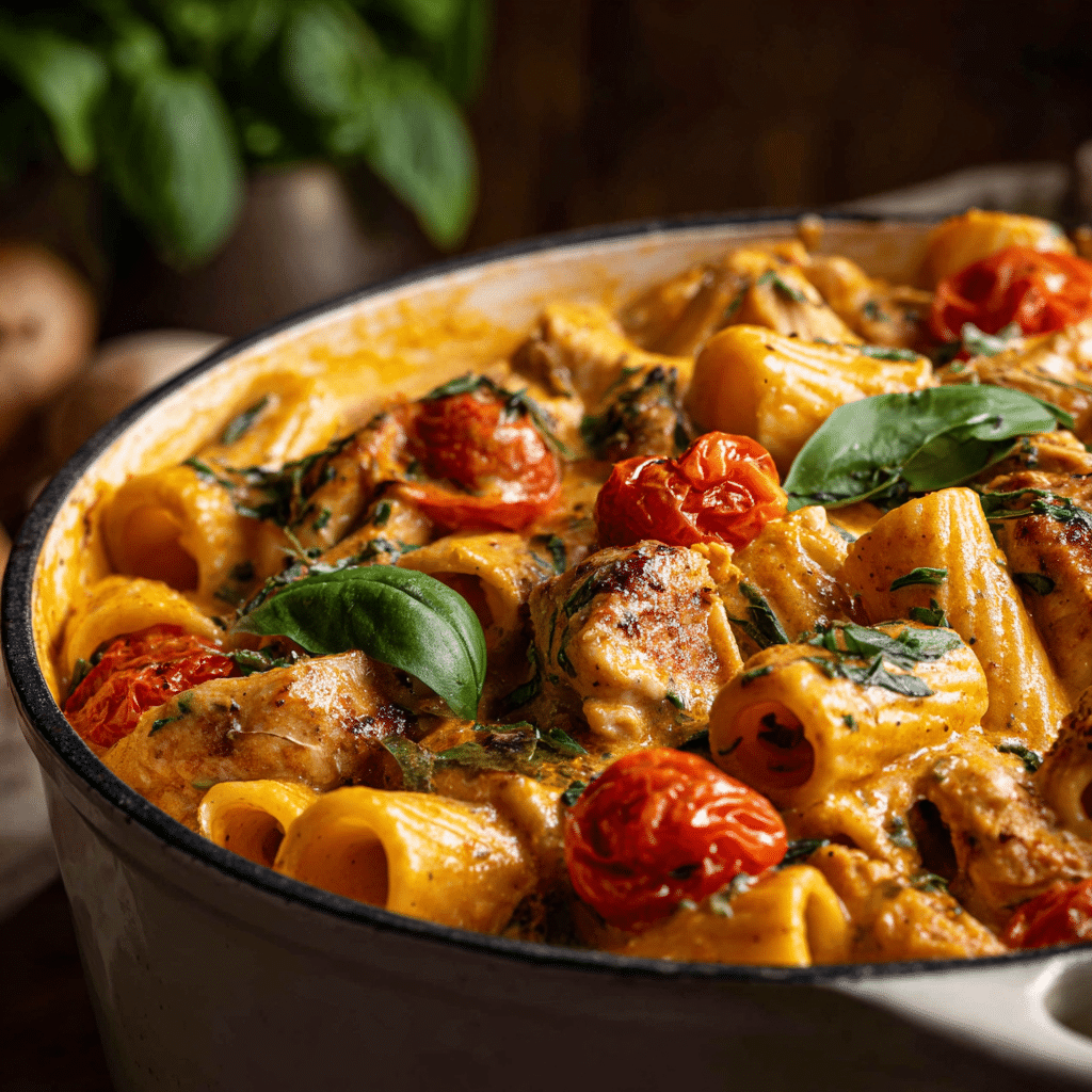 Creamy Tuscan Chicken Pasta