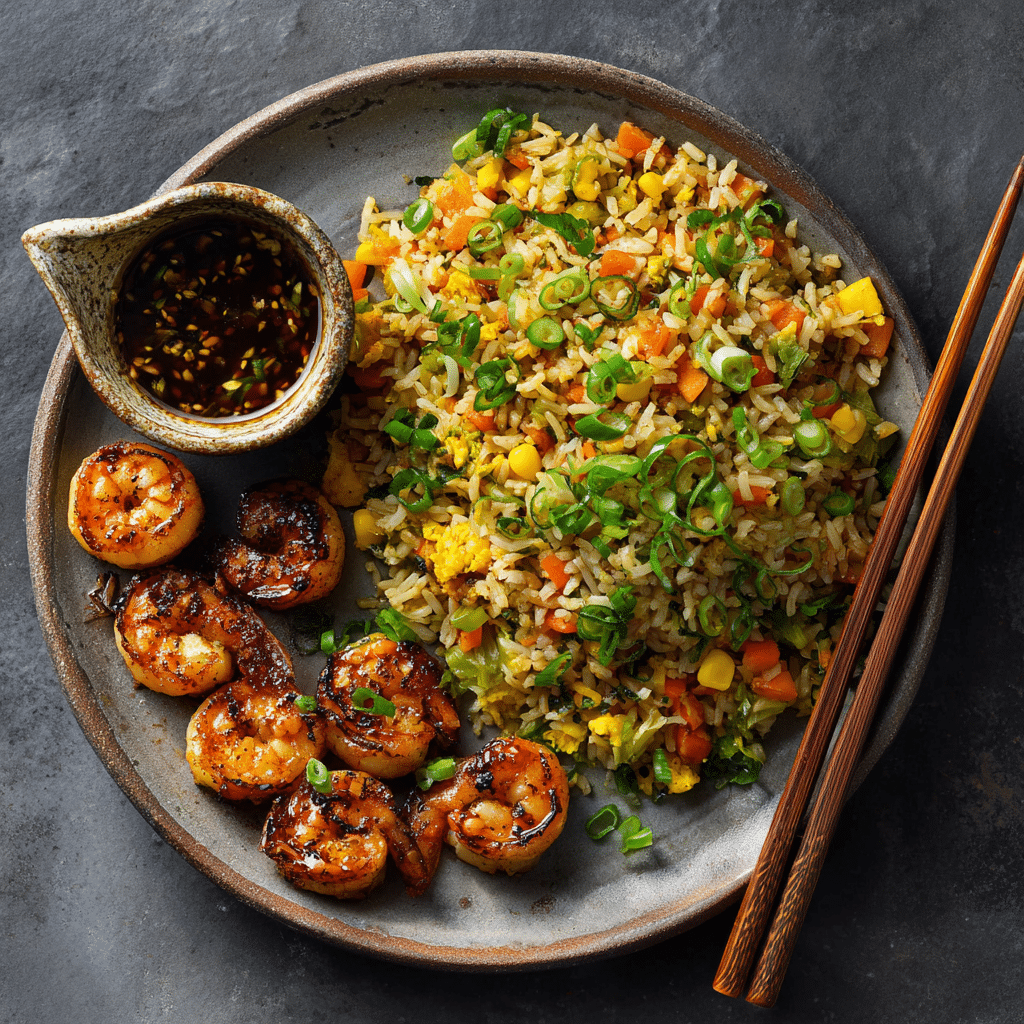Hibachi Shrimp Fried Rice