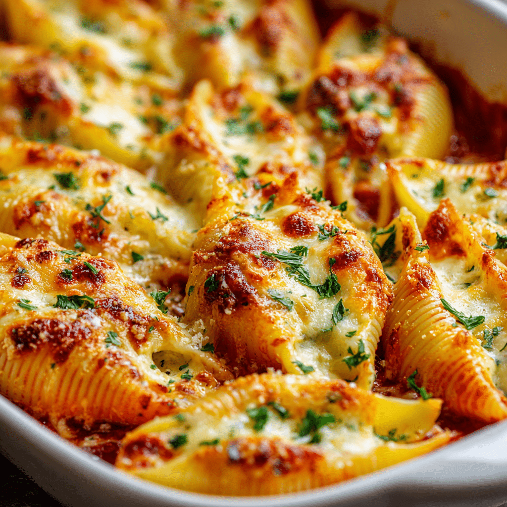 Easy Stuffed Manicotti