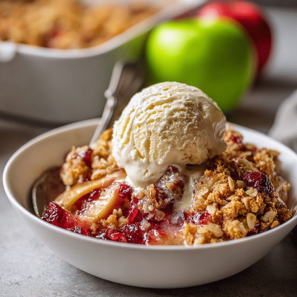 Cranberry Apple Crisp