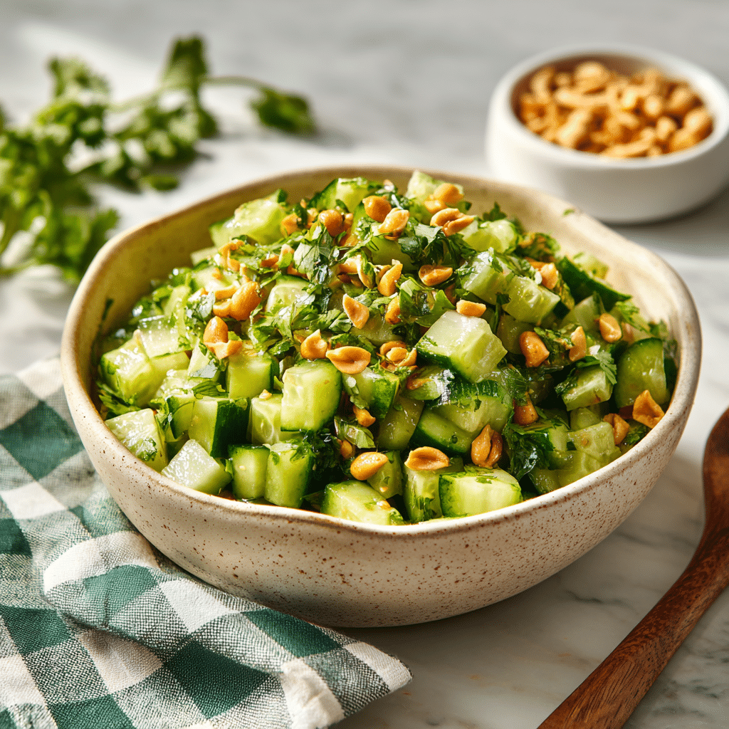Cucumber Peanut Salad (Kakdi Chi Koshimbir)