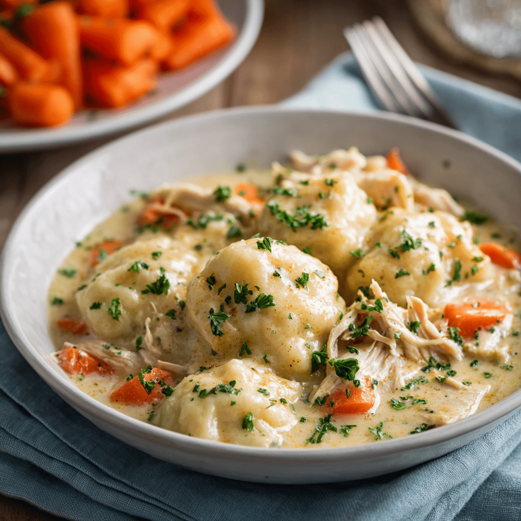 Old Fashioned Chicken and Dumplings