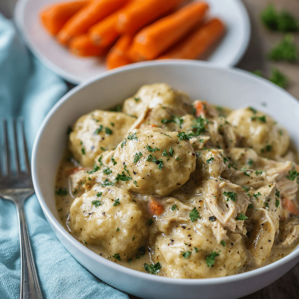 Old Fashioned Chicken and Dumplings
