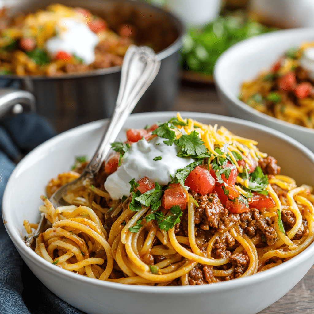 Taco Spaghetti