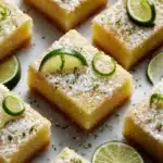 Lime Shortbread Bars Recipe