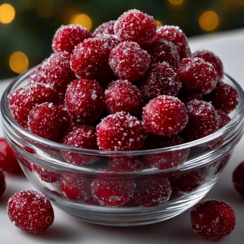 Sugared Cranberries Recipe - Recipe Image
