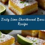Lime Shortbread Bars Recipe