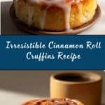 Cinnamon Roll Cruffins Recipe