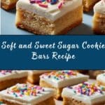 Sugar Cookie Bars Recipe